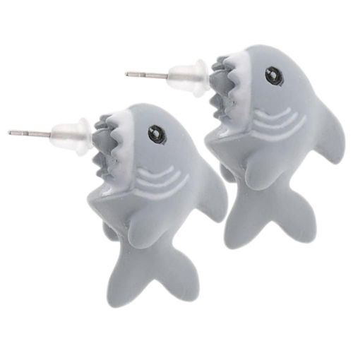 Pendientes de Figuras MXAKR-001 EarringShark02 Pendientes para niñas