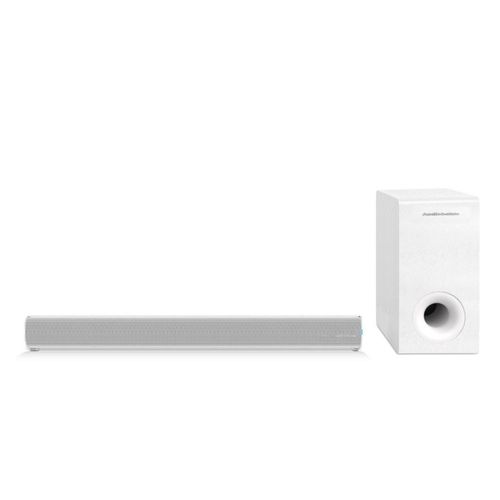 Barra de Sonido Audiobahn 2.1 con Subwoofer Inalámbrico ASBAR1000PACK.WH