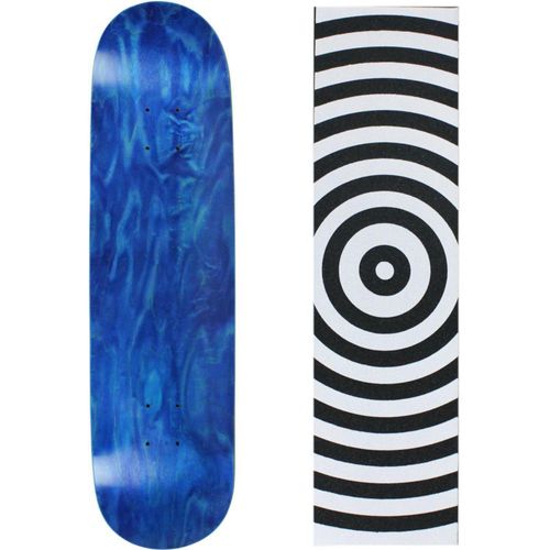 Tabla de skateboard Moose 7.75" azul maple con grip