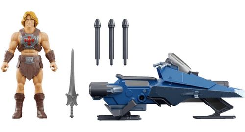 Masters of the Universe He-Man y Sky Sled: vehículo y figura