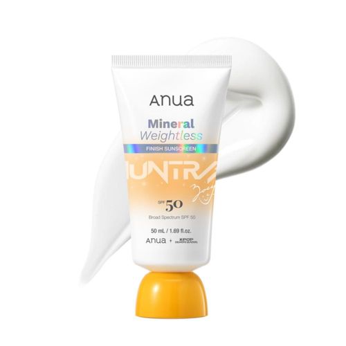 Protector solar mineral ANUA Weightless SPF 50 50 ml