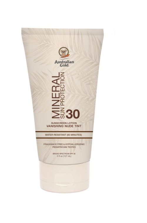 Protector solar mineral con color Australian Gold SPF 30 147 ml
