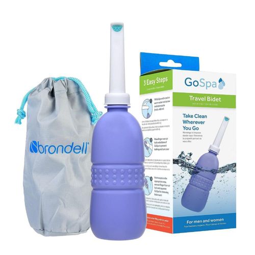 Bidé portátil Brondell GS-70 plegable de 400 ml para viaje