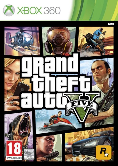 Videojuego Rockstar GTA V Grand Theft Auto 5 para Xbox 360