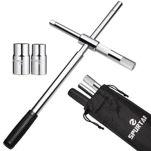 Llave de cruz extensible Spurtar con vasos de 17/19 y 21/23 mm