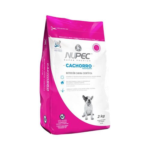 Nupec cachorro razas pequeñas 2 kg original sellado