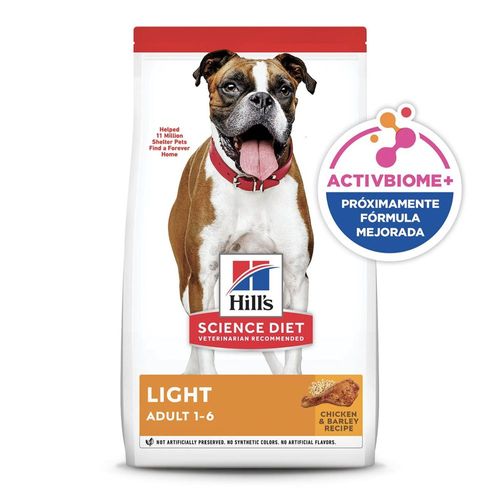 Hill's canino adult light 6.8 kg original sellado