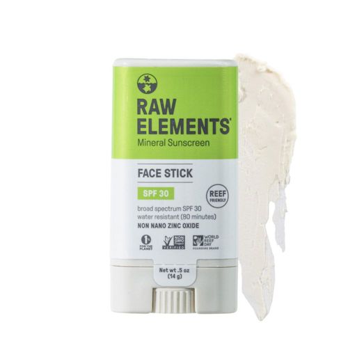 Protector solar en barra Raw Elements SPF 30 orgánico 15 ml