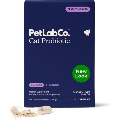 Probióticos PetLab Co. para la salud digestiva de gatos 30 unidades