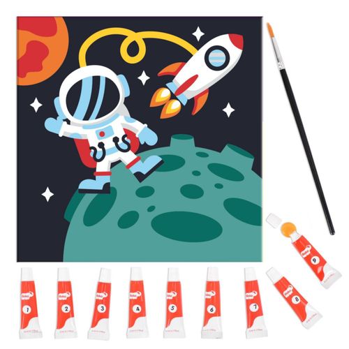 Lienzo para pintar ppn aventura espacial