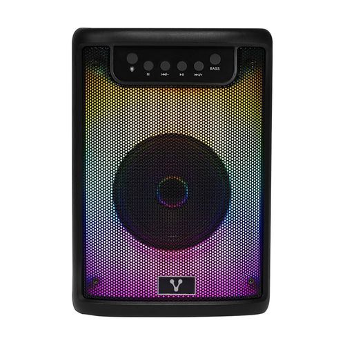 Vorago Bocina Karaoke Bluetooth KSP-205 10W TWS RGB FM USB Micro SD Bl