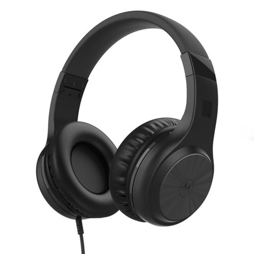 Motorola Sound- Moto XT120 Audífonos Plegables con Micrófono, Diadema