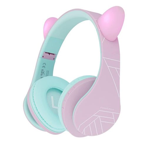 PowerLocus Auriculares para niños de diadema, auriculares inalámbricos