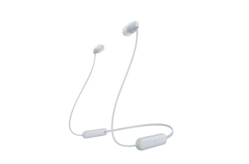 Sony WI-C100 - Audífonos inalámbricos intraauriculares con Banda para