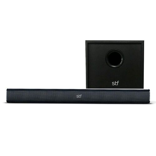 STF Barra De Sonido Alud Pro con Subwoofer | Entrada 3.5 mm | Entrada