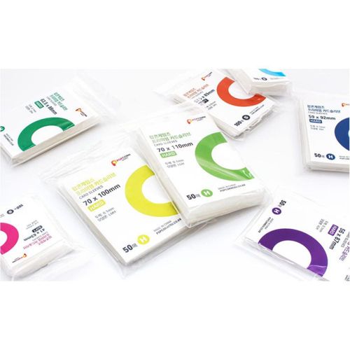 Fundas rígidas para cartas 56 x 87 mm Popcorn Games