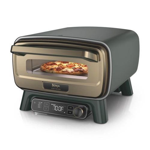 Horno eléctrico para pizza Ninja MO201GN2 de 12" y 700 °F color verde