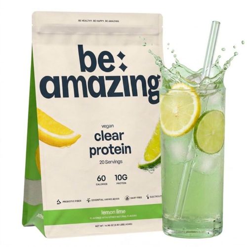 Proteína en polvo BE AMAZING Clear Vegan 10 g de electrolitos