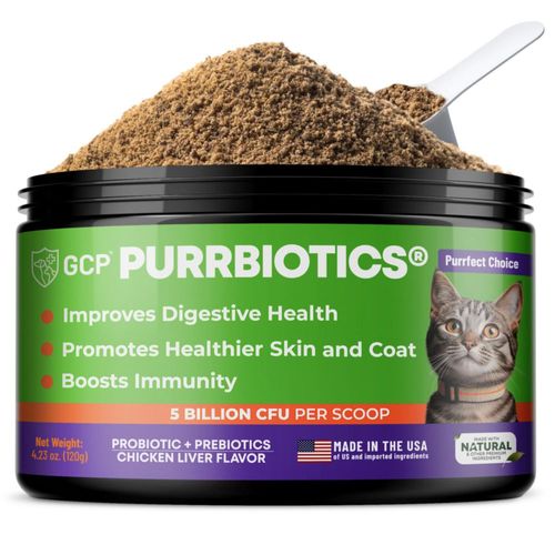 Polvo probiótico para gatos Guardian's Choice Purrbiotics 120