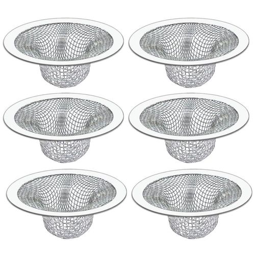 Colador para desagüe Seatery de acero inoxidable de 7 cm paquete de 6