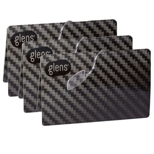 Lentes de lectura glens ultrafinos sin marco +1.5 paquete de 3