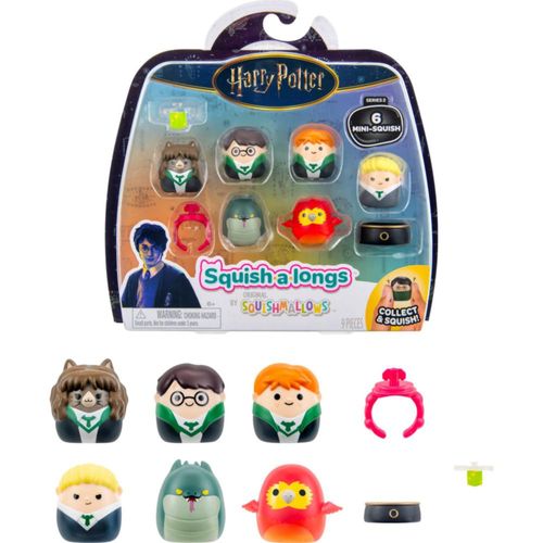 Set de 6 Mini-Squish coleccionables Harry Potter de Squish-a-longs