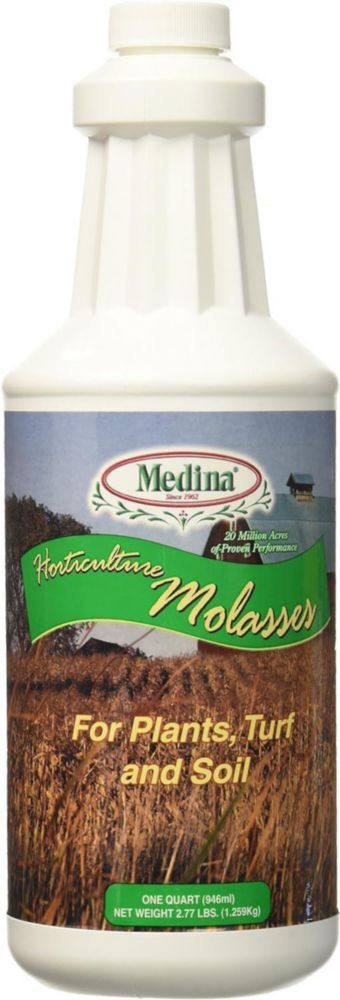 Melaza hortícola para plantas Medina rica en nutrientes 946 ml