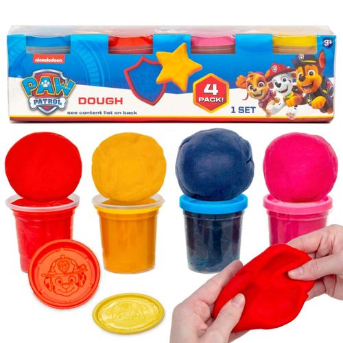 Set de masa sensorial Paw Patrol de 4 piezas