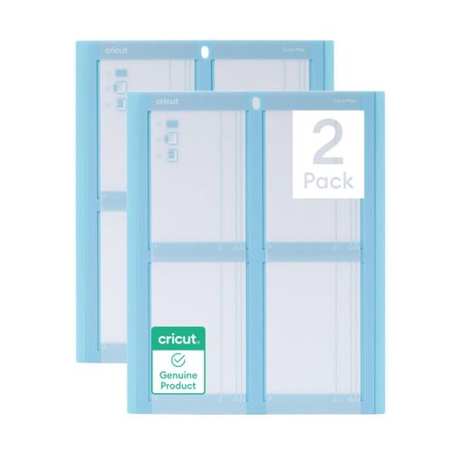 Tapete para tarjetas Cricut para insertos de tarjetas 33 x 41 cm paquete de 2