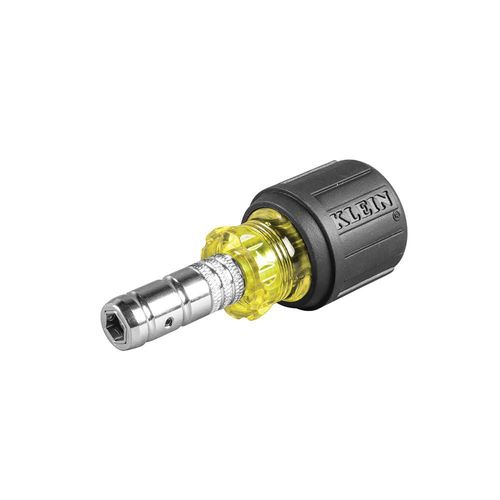 Destornillador para tuercas Klein Tools 65131 2 en 1 punta hexagonal 38 cm