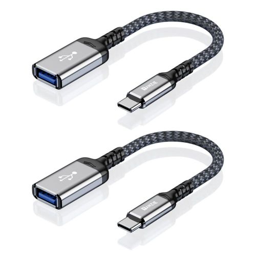 Adaptador USB-C a USB-A YANZIE paquete de 2 USB 3.0 5 Gbps