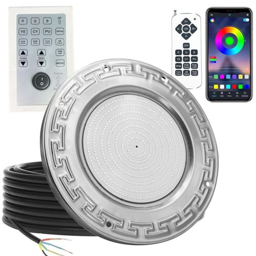 Luz para piscina SALIFA de 10" 60W LED de colores cambiantes 12V