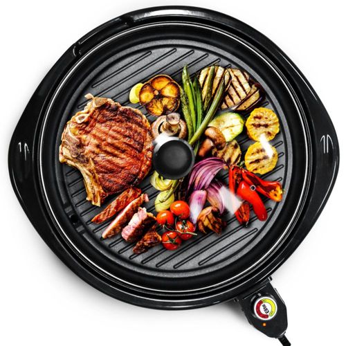 Parrilla eléctrica de interior Elite Gourmet EMG-980BX de 36 cm 1300 W