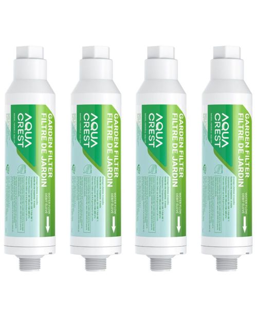 Filtro para manguera de jardín AQUA CREST paquete de 4 reduce el cloro