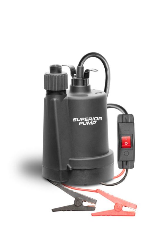 Bomba utilitaria Superior Pump 91012 12 V cable de 6 m negra
