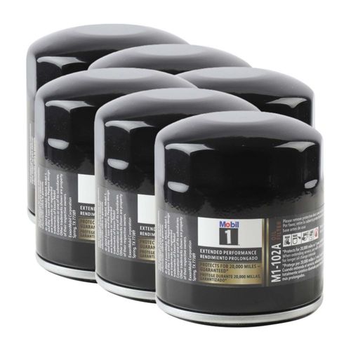 Filtro de aceite Mobil M1-102A Synthetic Blend paquete de 2