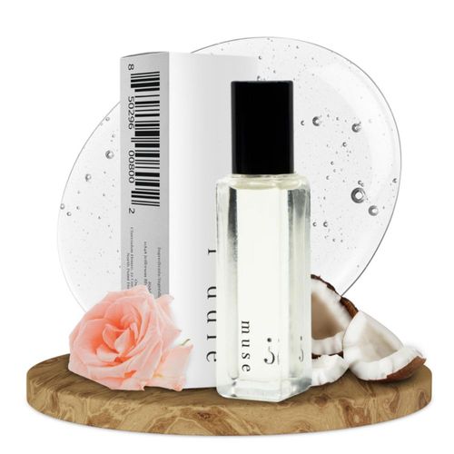 Perfume Riddle Muse en roll-on 8 ml frutal cítrico y floral