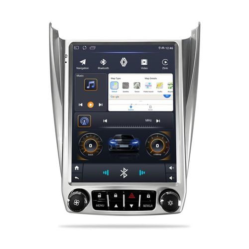 Estéreo para auto Migrandsea 9.7" Android 12 con WiFi y GPS para cámara de reversa