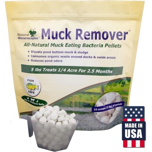 Eliminador Natural de Lodo para Estanques Natural Waterscapes pellets de 5 lb