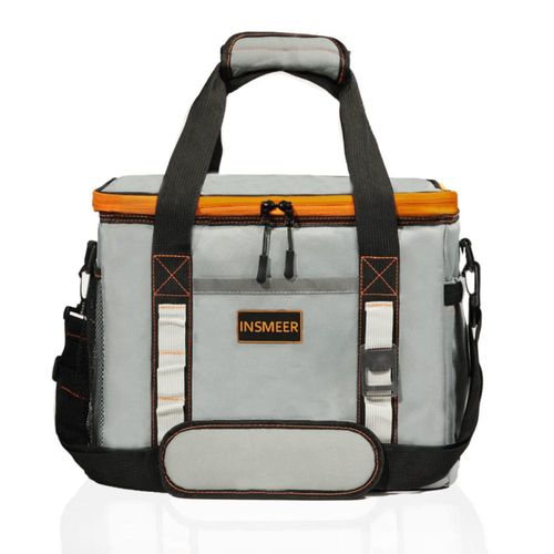 INSMEER Bolsa Térmica Aislada de 32 Latas/25 litros, Bolsa de Refriger