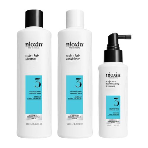 Kit de prueba Nioxin Scalp + Hair Thickening System 3 1 Month