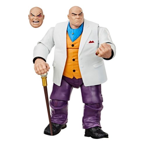 Hasbro - Spider-Man Marvel'S Kingpin Colección Retro Figura de Acción