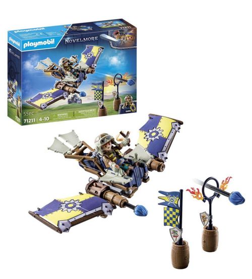 PLAYMOBIL Novelmore Planeador de Dario