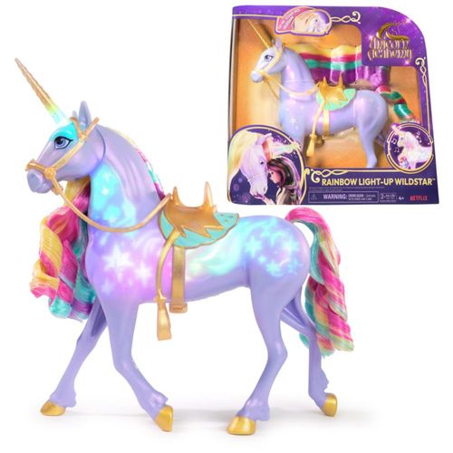 Unicorn Academy, Juguete Interactive Rainbow Light-up Wildstar Unicorn