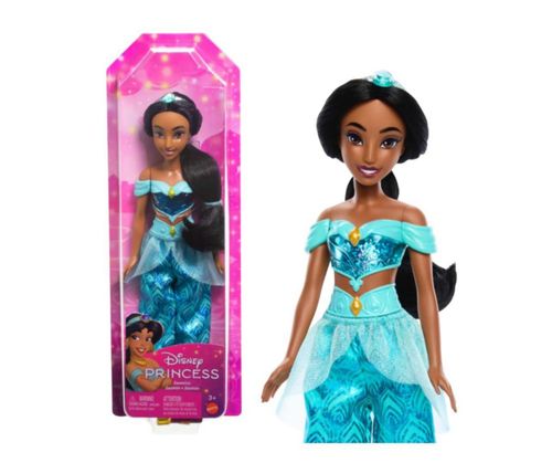 Mattel, Disney Princess Jasmín Muñeca princesa película Aladdin, jugue
