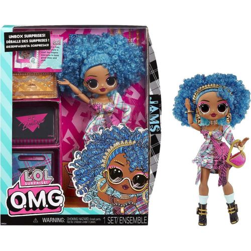 L.O.L. Surprise O.M.G. Muñeca de Moda - JAMS - Incluye muñeca, múltipl