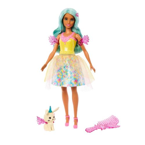 Barbie A Touch of Magic Muñeca Teresa con Faldas Peplum y Detalles de