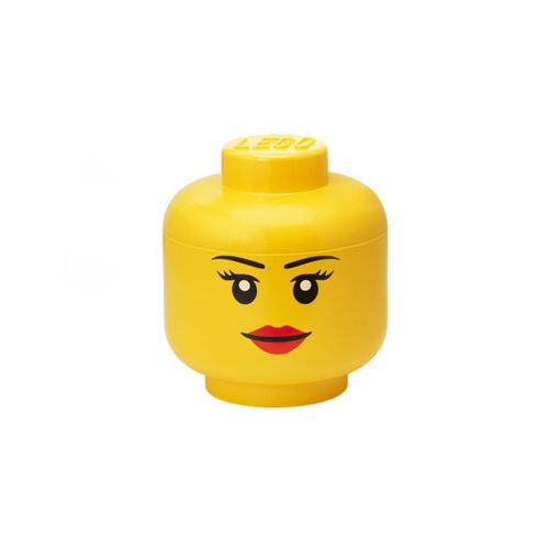 Lego Storage Cabeza De Almacenamiento Pequeña Girl
