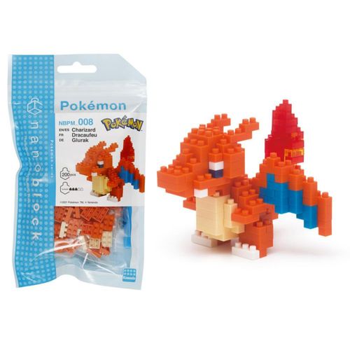 nanoblocks Nbpm008 Nb - Charizard - Pokemon Building Kit by Nanoblocks