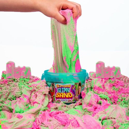 SlimyGloop Slimy Sand SLIMYSAND Cubo Sandía - 0.68kg Arena Pegajosa Ne